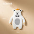 JAYA No-punch Rag Plug Cartoon Animal Hook Fridge Sticker Kitchen Bathroom Creative Towel Rack Wall Hanging Key Hooks