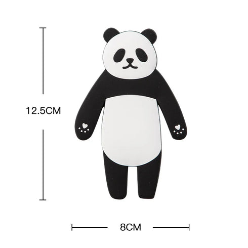 JAYA No-punch Rag Plug Cartoon Animal Hook Fridge Sticker Kitchen Bathroom Creative Towel Rack Wall Hanging Key Hooks