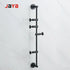 JAYA Nordic Brass Hook Brushed Gold Rotating Coat Hook Wall Hanging Storage Rack Toilet Hanging Rod Hook