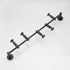 JAYA Nordic Brass Hook Brushed Gold Rotating Coat Hook Wall Hanging Storage Rack Toilet Hanging Rod Hook