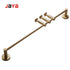 JAYA Nordic Brass Hook Brushed Gold Rotating Coat Hook Wall Hanging Storage Rack Toilet Hanging Rod Hook