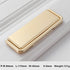 JAYA Nordic Cabinet  Drawer Cabinet Hidden Buckle Handle Invisible Cabinet Door Handle Exposed Simple No Punching Flat Handle