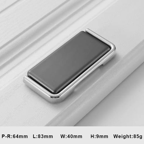 JAYA Nordic Cabinet  Drawer Cabinet Hidden Buckle Handle Invisible Cabinet Door Handle Exposed Simple No Punching Flat Handle