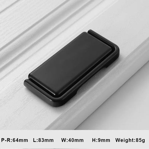 JAYA Nordic Cabinet  Drawer Cabinet Hidden Buckle Handle Invisible Cabinet Door Handle Exposed Simple No Punching Flat Handle