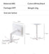 JAYA Plastic Hook Display Wall Hanging Hooks Clothes Coat Hook Wall Mounted