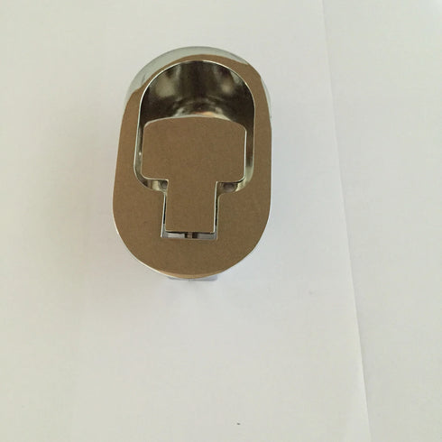 JAYA_Recliner_Release_Handle_Aluminum_Alloy_Release_Handle_Switch_Round_Black_Anodized_Chrome_Seat_Recliner_Release_Handle