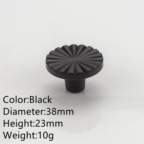 JAYA Resin Knob and Gold Knobs on Bronze Cabinet Handle for Cupboards Combining Style and Durability in Each Handle