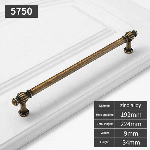 JAYA Retro Cabinet Zinc Alloy Door Handle Bronze Modern Design Personalized Drawer Handle for Shoe Cabinet