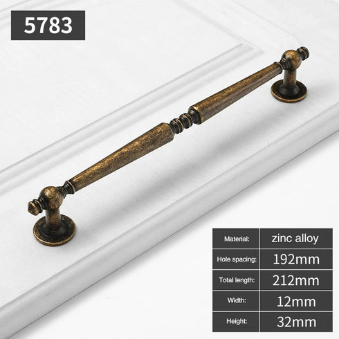 JAYA Retro Cabinet Zinc Alloy Door Handle Bronze Modern Design Personalized Drawer Handle for Shoe Cabinet