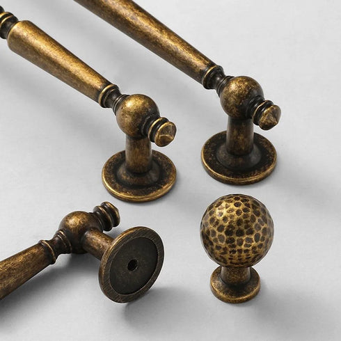 JAYA Retro Cabinet Zinc Alloy Door Handle Bronze Modern Design Personalized Drawer Handle for Shoe Cabinet