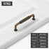 JAYA Retro Cabinet Zinc Alloy Door Handle Bronze Modern Design Personalized Drawer Handle for Shoe Cabinet