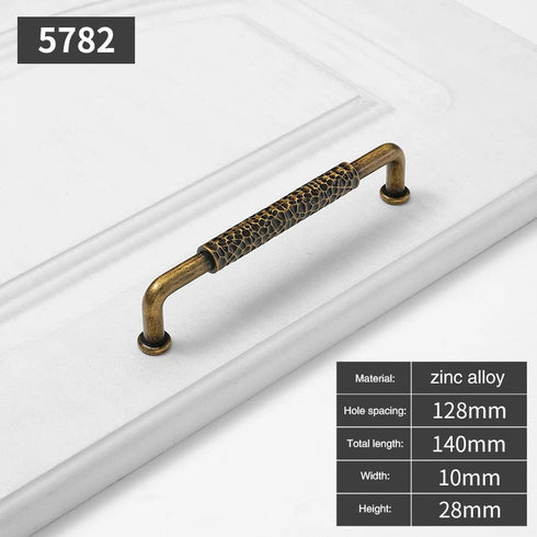 JAYA Retro Cabinet Zinc Alloy Door Handle Bronze Modern Design Personalized Drawer Handle for Shoe Cabinet