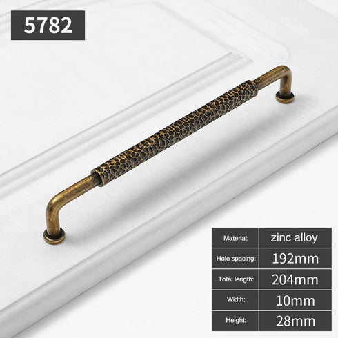 JAYA Retro Cabinet Zinc Alloy Door Handle Bronze Modern Design Personalized Drawer Handle for Shoe Cabinet