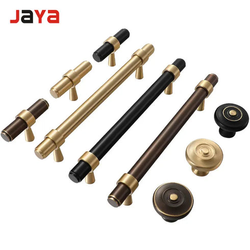 JAYA Rock Crystal Satin Brass Knurled Lever Shake Hands Shell Cabinet Solid Brass Cabinet Handles Pulls Silver Cabinet And Knob