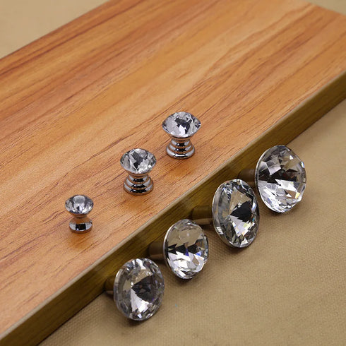 JAYA Small Handle Single-hole Wooden Box Drawer Handle Acrylic Knob Makeup case Jewelry Box Accessories