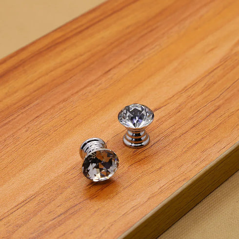 JAYA Small Handle Single-hole Wooden Box Drawer Handle Acrylic Knob Makeup case Jewelry Box Accessories