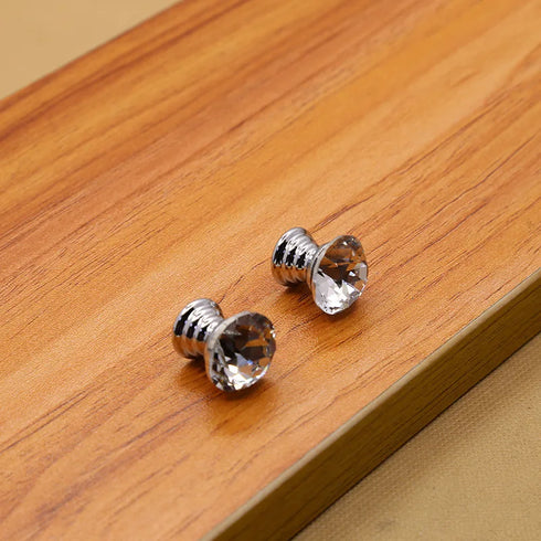 JAYA Small Handle Single-hole Wooden Box Drawer Handle Acrylic Knob Makeup case Jewelry Box Accessories