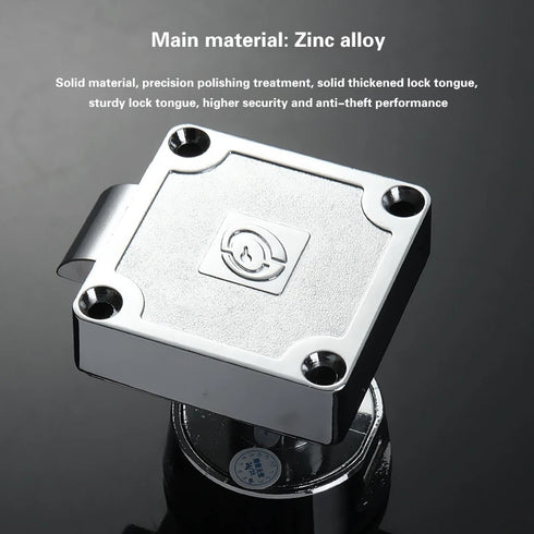 JAYA Small Intelligent Modern Design Smart Fingerprint Sensor Lock for Drawers for School & Hotel Furniture Cabinet Locks