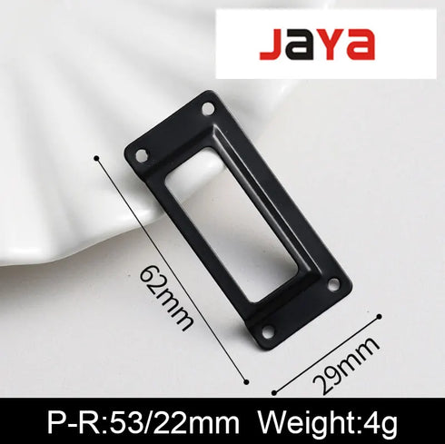 JAYA Small card slot business card frame handle label box four-box standard iron antique drawer card clip label bookmark box