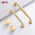 JAYA Spot Gold Pure Copper Furniture Wardrobe Handle Solid Drawer Handle Brass Cabinet Door Handle