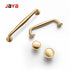 JAYA Spot Gold Pure Copper Furniture Wardrobe Handle Solid Drawer Handle Brass Cabinet Door Handle