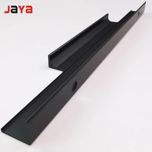 JAYA Spot wardrobe edge invisible long handle aluminum alloy simple cabinet drawer free slot F type cabinet door handle
