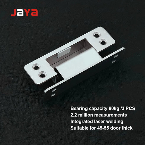 JAYA Stainless Steel 304 Invisible Door Hinge Cross Hidden Hinge Hidden Door Folding Wooden Door Hidden Hinge
