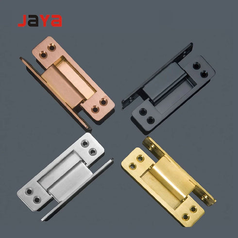 JAYA Stainless Steel 304 Invisible Door Hinge Cross Hidden Hinge Hidden Door Folding Wooden Door Hidden Hinge