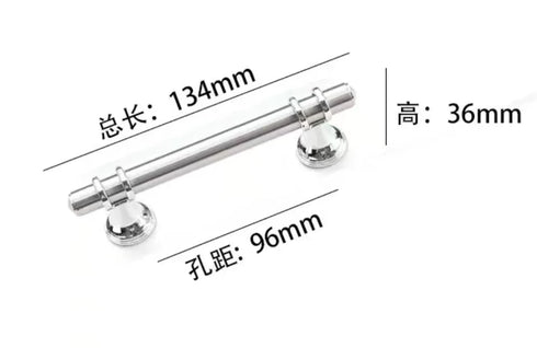 JAYA Steel Knobs with Brush Silver Cabinet and Luxury Brass Door Handle Gold Mid Century Modern Door for a Timeless Handle