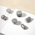 JAYA Steel Knobs with Gold Knobs, Wooden Cabinet Knobs, and Resin Knob for Elegant and Durable Knob