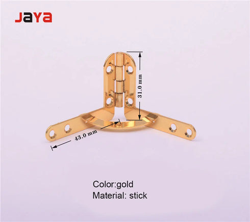 JAYA Straight for Rounded Corners in the Curved Corner Seven-character Hinge Bracket Rounded Hinge L-shaped Aircraft Hinge