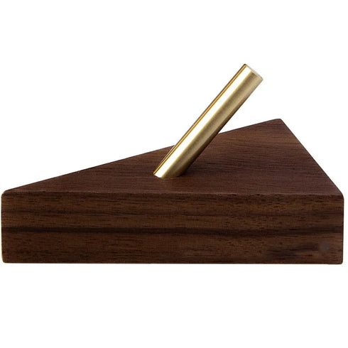 JAYA Triangular wooden hook Pegboard Storage Rack with Kitchen Hooks and Bedroom Accessories Wholesale brass hook