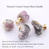 JAYA Unique Door Stone Cabinet Drawer Knobs Cupboard Dresser Drawer Pulls Handles Crystal Handle Knobs Furniture Door Handle
