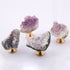JAYA Unique Door Stone Cabinet Drawer Knobs Cupboard Dresser Drawer Pulls Handles Crystal Handle Knobs Furniture Door Handle