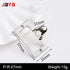 JAYA Vintage Alloy Label Frame Handle Drawer Handle Packaging Box Accessories Business Card Handle