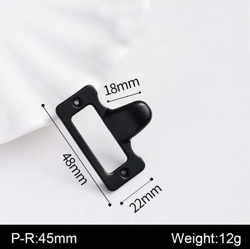 JAYA Vintage Alloy Label Frame Handle Drawer Handle Packaging Box Accessories Business Card Handle