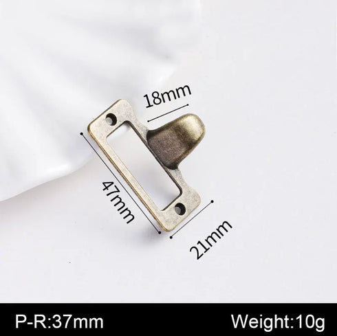 JAYA Vintage Alloy Label Frame Handle Drawer Handle Packaging Box Accessories Business Card Handle