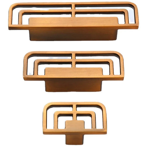 JAYA Vintage Hollow Zinc Alloy Kitchen Door Handle Knob/handle