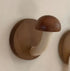 JAYA Vintage Non-punch Mushroom Sticky Wooden Hook  Clothing Hook Door Rear Storage Hook