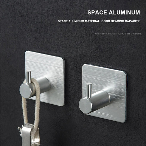 JAYA Wall Adhesive Hook Decorative Bird Wall Hook Picture Hanging Hook Aluminum Design