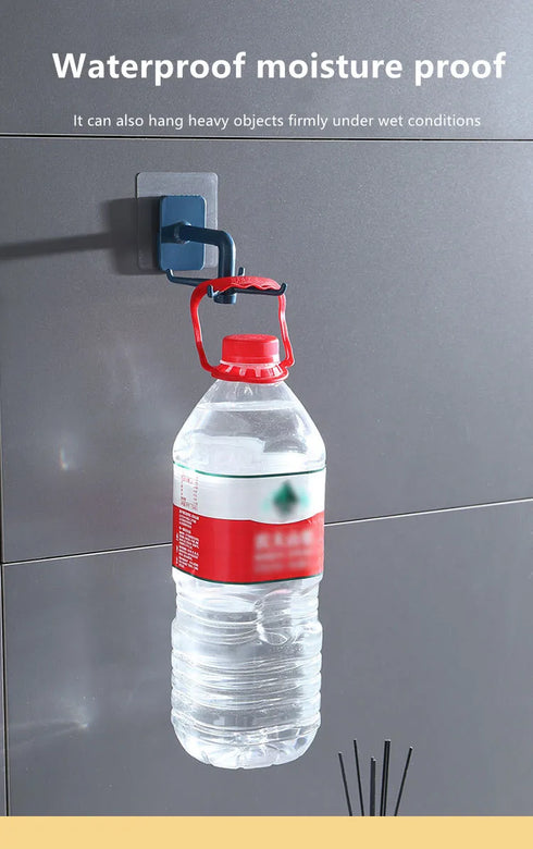 JAYA Wall Hooks Plastic Mounted Kitchen Plastic Hook Hanger Over the Door Hook