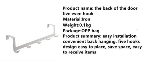 JAYA Wall Mounted Robe Hook Bathroom Brushed Steel Hook Cast Iron Coat Hooks