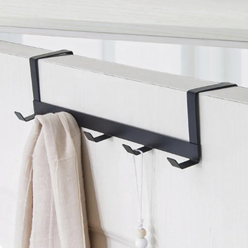 JAYA Wall Mounted Robe Hook Bathroom Brushed Steel Hook Cast Iron Coat Hooks
