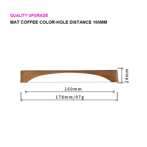 JAYA Wardrobe Cabinet Handle Antique Brass Color Wardrobe Handles Rose Gold Cabinet Wardrobe Door Handle