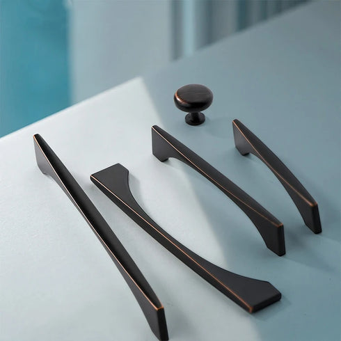 JAYA Wardrobe Cabinet Handle Antique Brass Color Wardrobe Handles Rose Gold Cabinet Wardrobe Door Handle