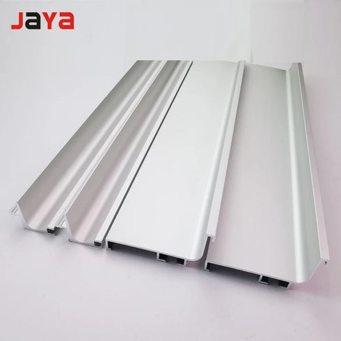 JAYA Wardrobe Cabinet Handle Free Middle Cabinet Free American Wardrobe Handle Furniture Drawer Aluminum Alloy Black Door Handle