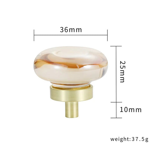 JAYA Wholesale Modern Fashion Furniture Single Hole Knob Handle Door Knob Fancy Drawer Furniture Handle Crystal Small Handle