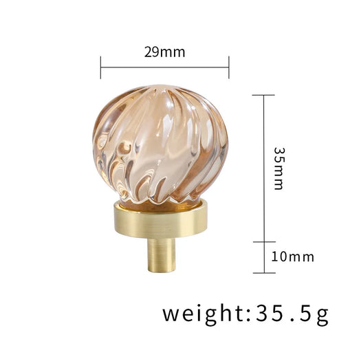 JAYA Wholesale Modern Fashion Furniture Single Hole Knob Handle Door Knob Fancy Drawer Furniture Handle Crystal Small Handle