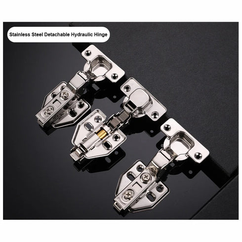 JAYA Wooden Cabinet Furniture Kitchen Door Detachable Soft Closing Hydraulic Stainless Steel Concealed Hinge