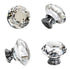 JAYA Z857 30mm Diamond Door Knobs Drawer Cabinet Furniture Handle Knob Screw Furniture Accessories